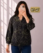کت لینن طرح‌دار وارداتی کد 1250 - Image 14