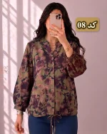 کت لینن طرح‌دار وارداتی کد 1250 - Image 16