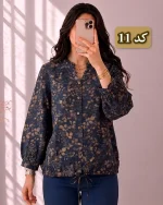 کت لینن طرح‌دار وارداتی کد 1250 - Image 22